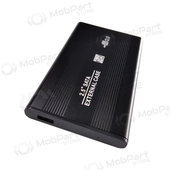 2,5 inch HDD behuizing USB 2.0, 6,5 cm