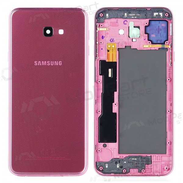 Samsung J415 Galaxy J4+ 2018 achtercover (roze) (gebruikt grade C, origineel)