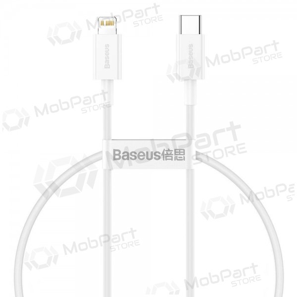 Kabel Baseus Superior Type-C - Lightning PD 20W 0.25m (wit) CATLYS-02