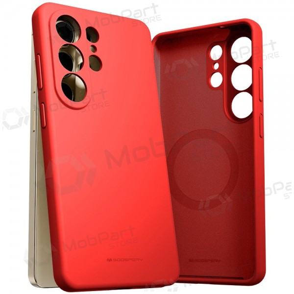 Samsung Galaxy S26 Ultra hoesje Mercury - Pure Magsafe Silicon Case (rood)