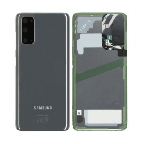 Samsung G981F / G980 Galaxy S20 achterkant grijs (Cosmic Grey) (gebruikt grade B, origineel)