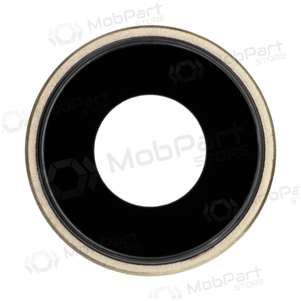 Apple iPhone XR cameraglaasje (geel) (met frame)