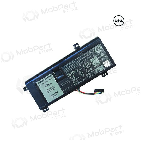 DELL 8X70T, 6216mAh laptop batterij - PREMIUM