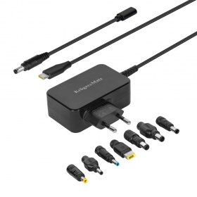Universele laptoplader Kruger&Matz 45W zwart