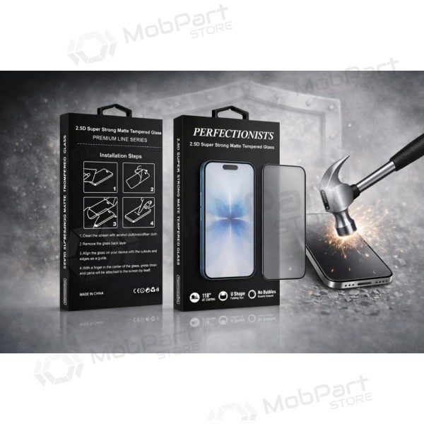 Apple iPhone 14 Pro screenprotector - Perfectionists 2.5D Super Strong Matte
