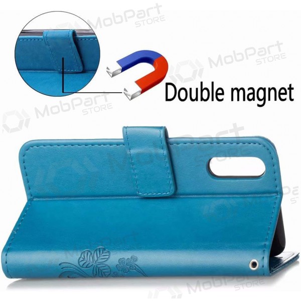 Samsung Galaxy A16 hoesje - Flower Book (blauw)