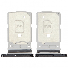 Samsung Galaxy S25 Ultra Dual SIM kaarthouder (zwart) (origineel)