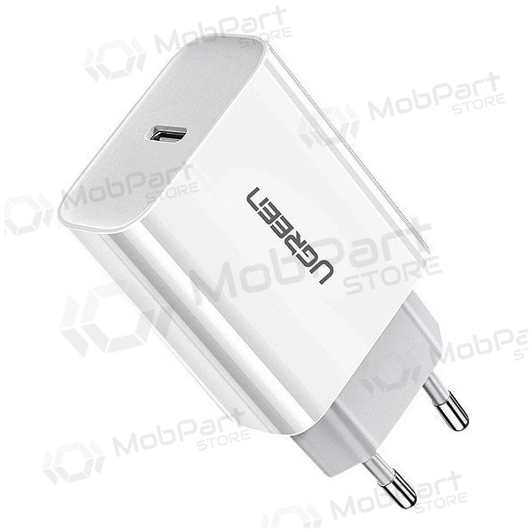 Lader buitinis Ugreen CD137 USB-C 20W 3A wit