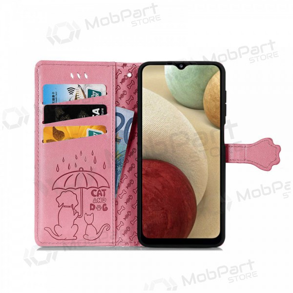 Samsung Galaxy A56 hoesje - Cat-Dog (roze)