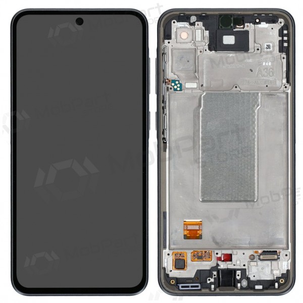 Samsung Galaxy A36 scherm (zwart) (met een frame) (OLED)