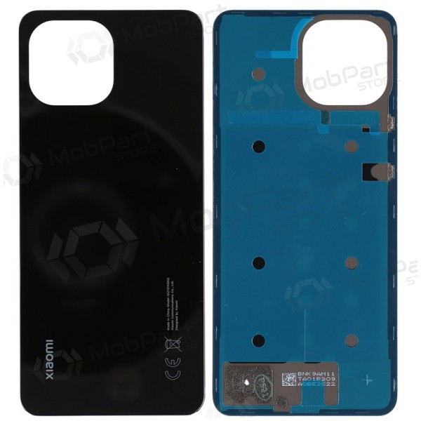 Xiaomi Mi 11 Lite 4G / 5G / 5G NE achterkant (zwart) (origineel) (service pack)