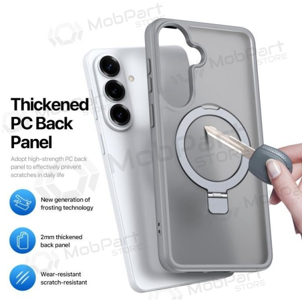 Samsung Galaxy S26 hoesje - Dux Ducis Yind Magnetic Stand (grijs)