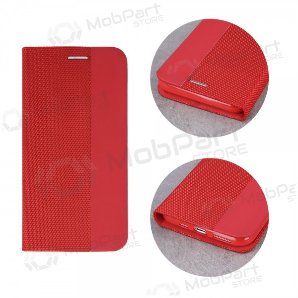Samsung Galaxy A14 hoesje - Smart Senso (rood)