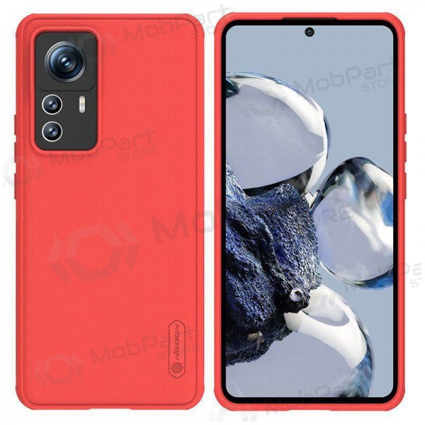 Xiaomi Redmi Note 12 / Note 12 4G hoesje Nillkin Frosted Shield (rood)