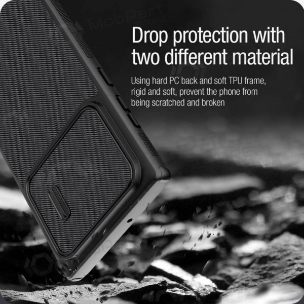 Samsung Galaxy A24 hoesje Nillkin Textured Case (zwart)