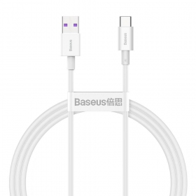USB-kabel Baseus Superior USB-C 66W 1.0m (wit) CATYS-02