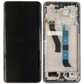 Xiaomi Poco M8 5G scherm (zwart) (met frame) (origineel)