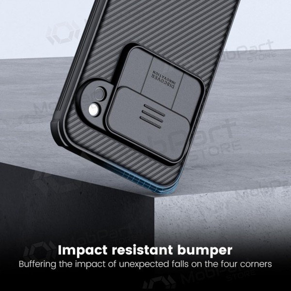 Google Pixel 7A hoesje - Nillkin CamShield Pro (zwart)