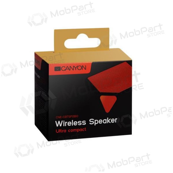 Bluetooth draagbare top luidspreker CANYON CNE-CBTSP2BO (MicroSD, AUX, BT V4.2, 300mAh)