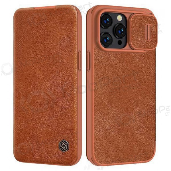 Apple iPhone 14 hoesje -Nillkin Leather- (bruin)