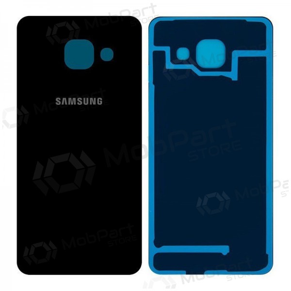 Samsung A310F Galaxy A3 (2016) achterkant (zwart) (gebruikt grade B, origineel)