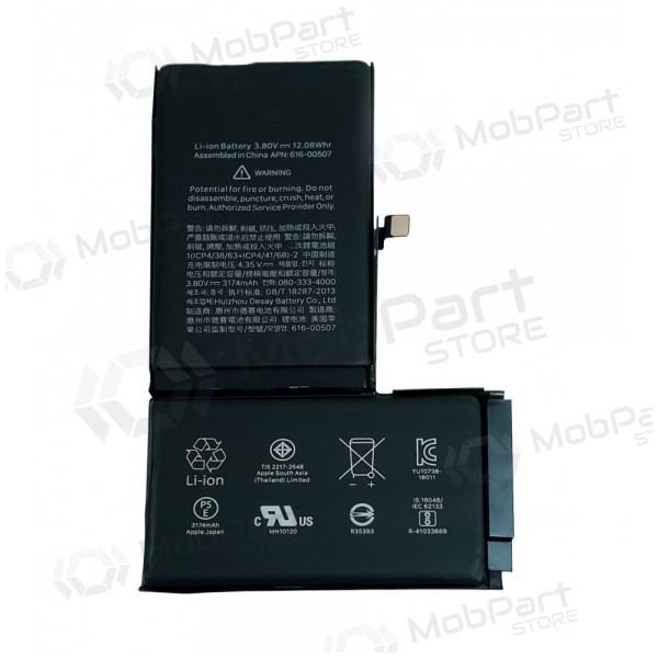 Apple iPhone XS Max batterij / accu (3174mAh) (gebruikt grade A, origineel)
