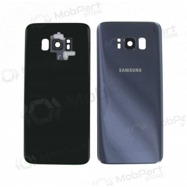 Samsung G955F Galaxy S8 Plus achterklep paars (Orchid grey) (gebruikt grade C, origineel)