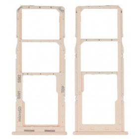 Samsung Galaxy A13 A135 / A137 SIM-kaarthouder - Peach - service pack - originalus