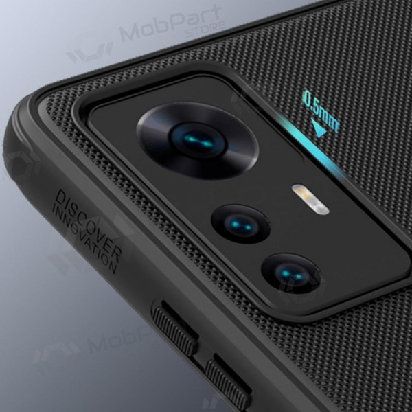 Xiaomi Redmi Note 12 / Note 12 4G hoesje „Nillkin Frosted Shield“ (zwart)