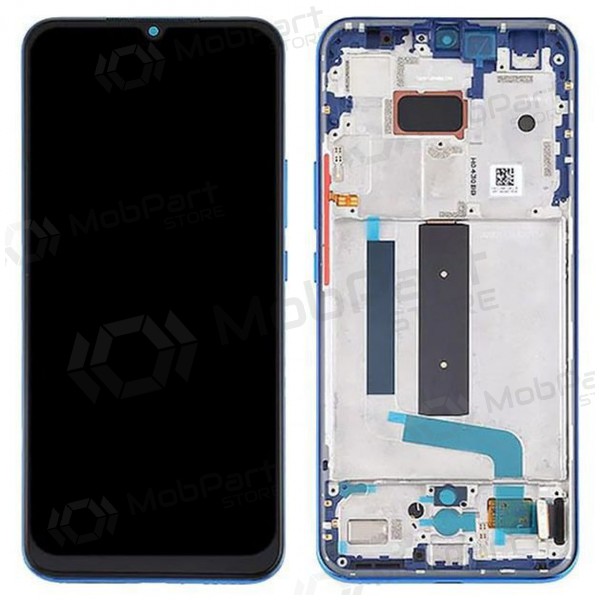Xiaomi Mi 10 Lite 5G scherm (blauw/ groen) (met frame) (origineel)