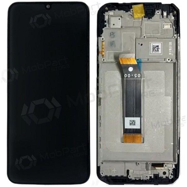 Xiaomi Poco M4 5G / Poco M5 4G / Redmi 10 5G / Redmi Note 11E 5G scherm (zwart) (met frame) (Premium)