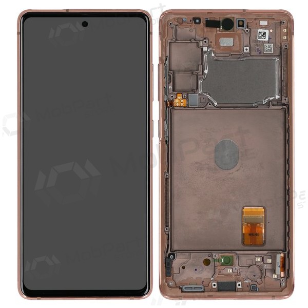 Samsung Galaxy S20 FE scherm (Cloud Orange) (met frame) (origineel)