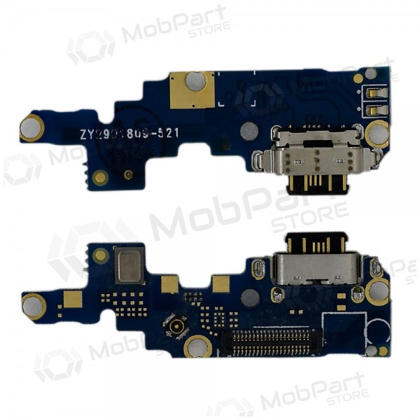 Nokia 6.1 Plus (Nokia X6) oplaadconnector en microfoon