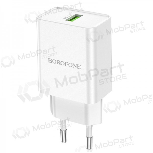 Lader Borofone BN5 QC 3.0 18W (wit)
