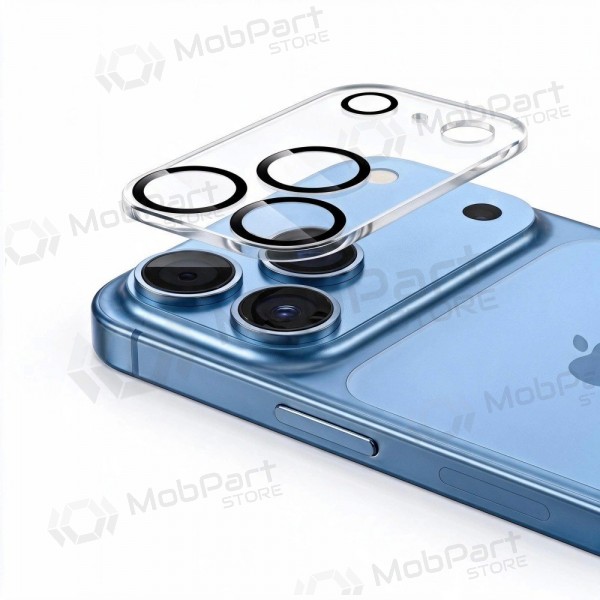 Apple iPhone 18 Pro Max beschermend gehard glas voor camera - Tech-Protect Cam Fit+ (transparant)