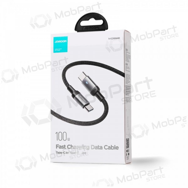 USB kabel Joyroom S-CC100A10 Type-C to Type-C 100W 1.2m zwart