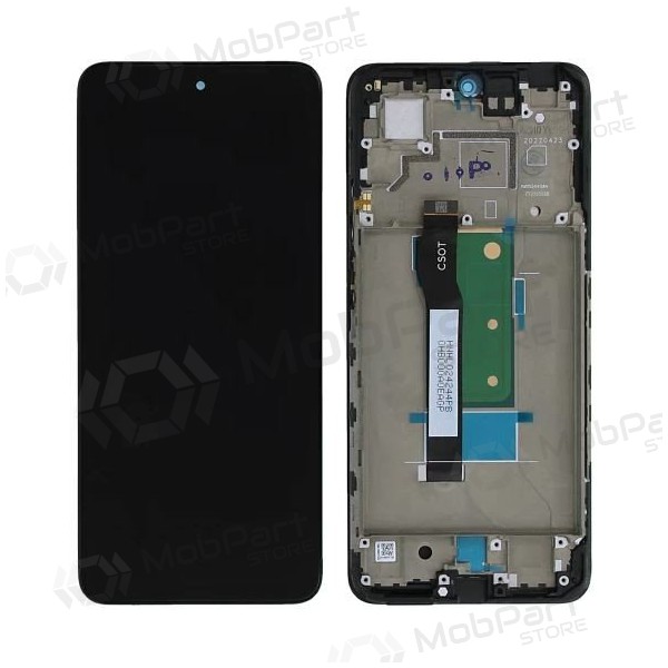 Xiaomi Poco X4 GT 5G / Redmi Note 11T Pro 5G / Note 11T Pro+ 5G scherm (zwart) (met frame) (service pack) (origineel)