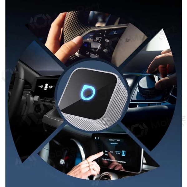 Draadloze CarPlay / Android Auto adapter Ottocast Mini Cube CP88-T2 zilver