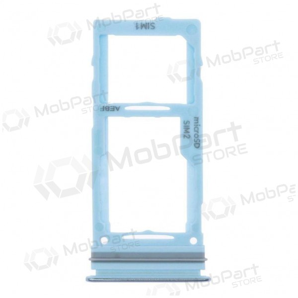 Samsung Galaxy A52 4G / A52 5G / A52S 5G / A72 4G / A72 5G SIM-kaarthouder (blauw) (service pack) (origineel)
