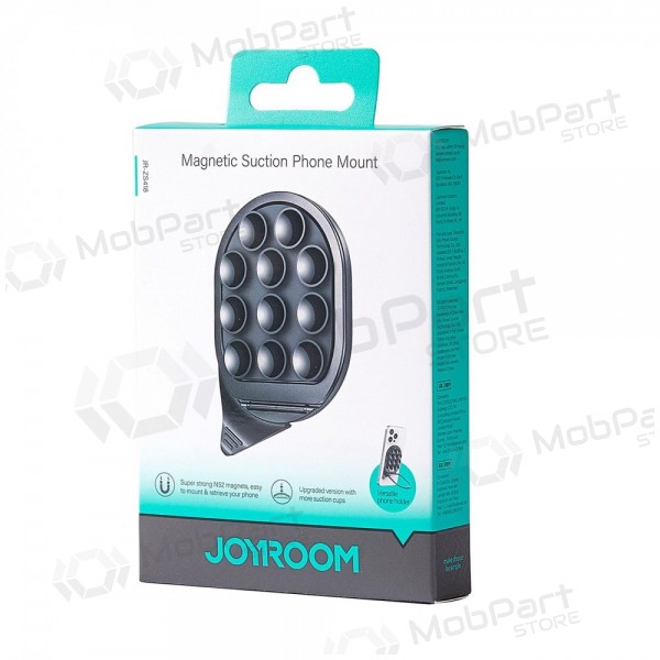 Magnetinis telefono laikiklis su siurbtukais Joyroom JR-ZS418 zwart