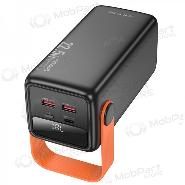 Externe batterij (Power Bank) Borofone BJ66A 50000 mAh 22.5 W + PD 20 W, zwart