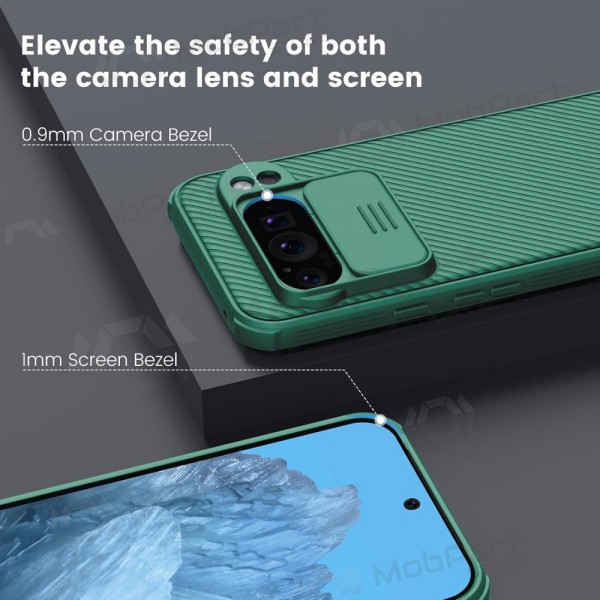 Google Pixel 7A hoesje - Nillkin CamShield Pro (groen)