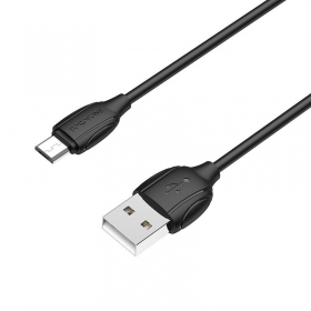 Micro USB-kabel Borofone BX19 USB-A naar Micro USB 1 m zwart