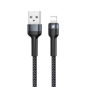 USB kabel Remax RC-124i USB-A to Lightning 1.0m zwart