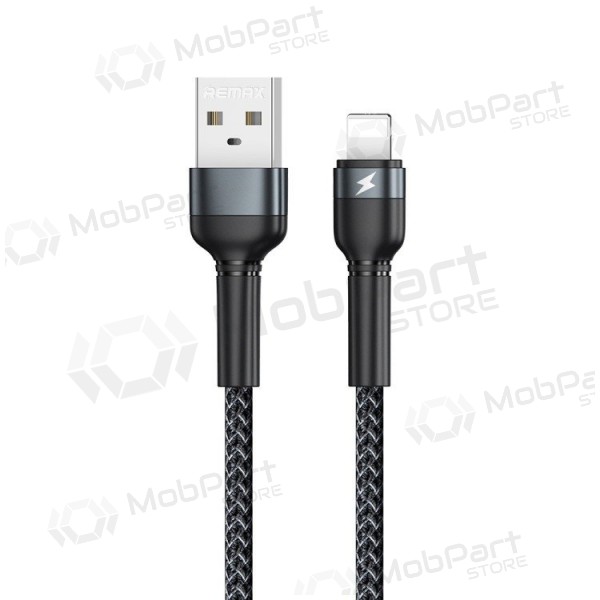 USB kabel Remax RC-124i USB-A to Lightning 1.0m zwart