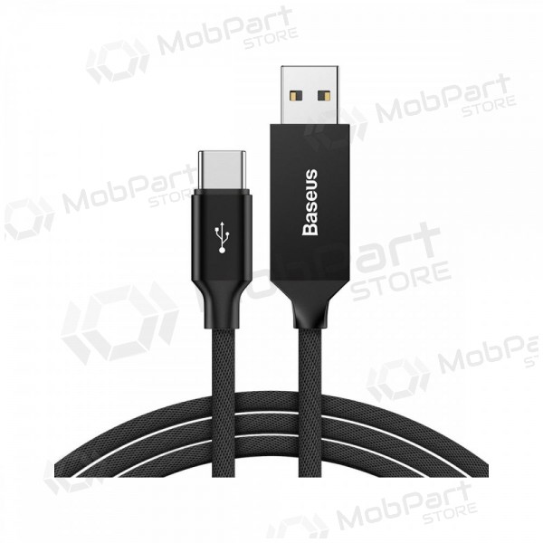 USB-kabel Baseus Yiven Type-C 3.0A 1.2m (zwart) CATYW-01