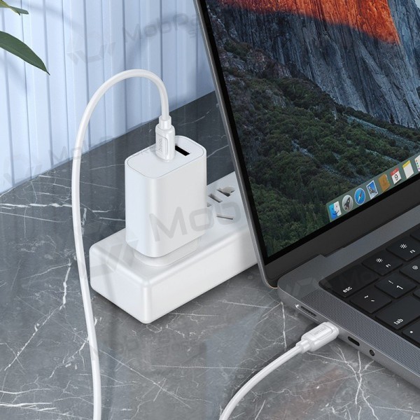USB-C kabel Hoco X115 USB-C naar USB-C 1 m 240 W wit