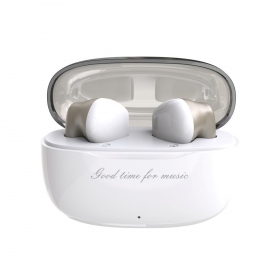 Draadloze oordopjes met microfoon Dudao U8 Bluetooth wit