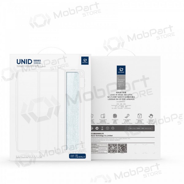 Samsung Galaxy Tab A9 Plus hoesje - Dux Ducis Unid (paars)