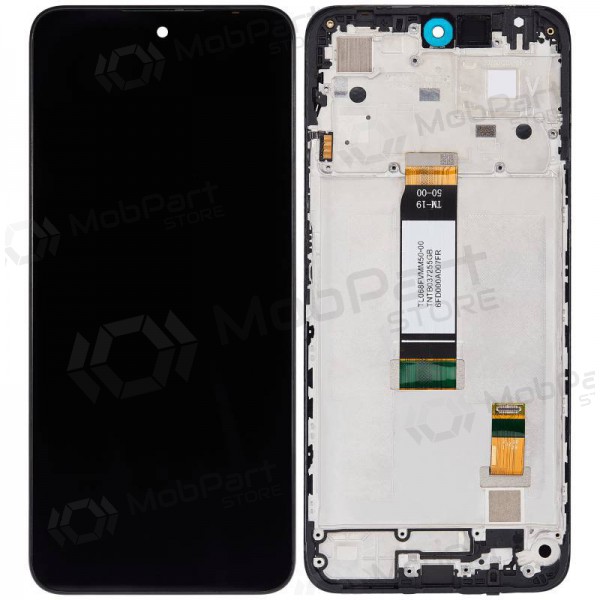 Xiaomi Redmi 12 4G / 12 5G / Poco M6 Pro 5G scherm (zwart) (met frame) (origineel)